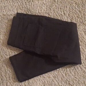 Mario Serrani Black Pull On Dress Pants